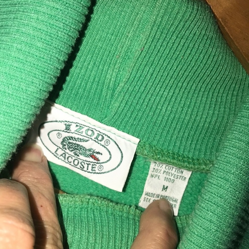 80's Izod Lacoste turtleneck - Picture 4 of 6